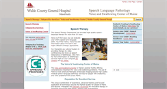Desktop Screenshot of mainespeechtherapy.org